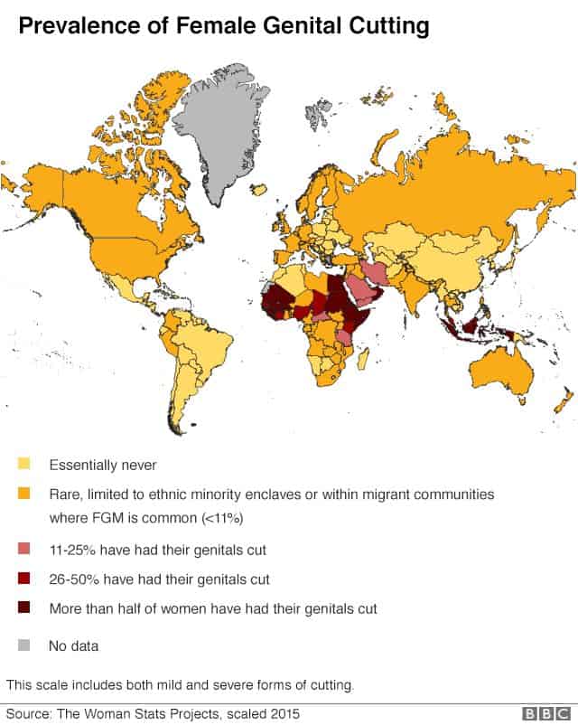 FGM world map