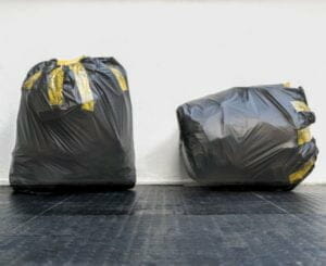 black bin bags