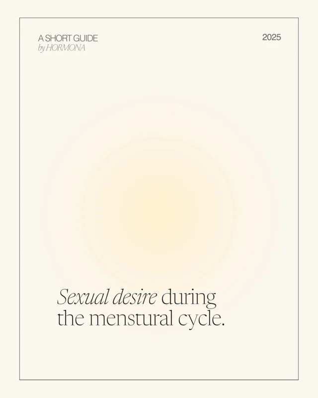 SAVE THIS FOR LATER – AND SHARE IT WITH SOMEONE WHO NEEDS TO HEAR IT 💛 

Ever wondered why your sex drive shifts throughout the month? You’re not imagining it – hormones like estrogen, progesterone and testosterone play a major role in how (and when) we feel desire. Here’s what’s going on:

🩸 Low libido during your period? Totally normal.
💥 Sudden surge mid-cycle? That’s your hormones in action.
🌙 Feeling “off” in the luteal phase? You’re definitely not alone.

Sexual desire is complex – but understanding how it flows with your cycle is empowering. And the best part? Our Hormona community data backs it all up. 

#HormonaMoments #CycleAwareness #LibidoAndHormones #WomensHealth #SexualDesire #HormonalHealth #knowyourcycle